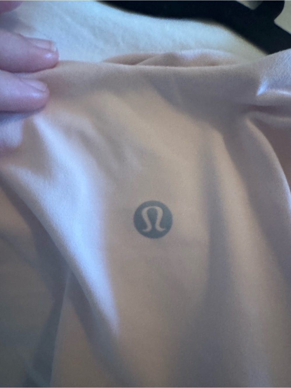 Lululemon Align Crop Tank Top Soft Pink Size 6 EUC - Picture 8 of 8